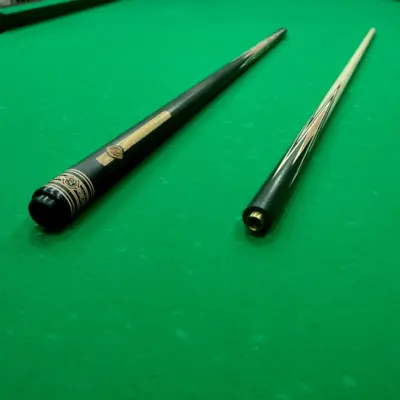 Більярдний кий, корона, стріла, чотири пір’я, чорний граб, вставка ліцевуд изображение