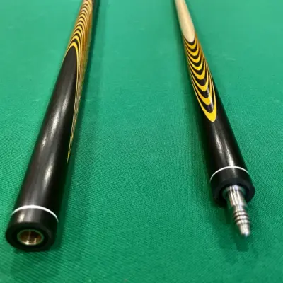 Бильярдный кий супер люкс 20 запилов черный граб+белинго изображение