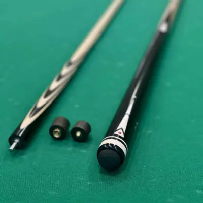 Більярдний кий 10 запилів Чорний граб інкрустація Чорний граб інкрустація изображение