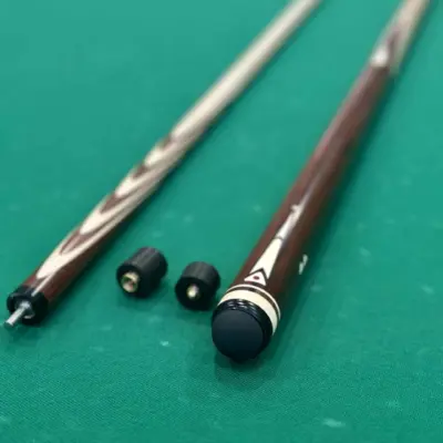 Бильярдный кий 10 запилов Палисандр Луцкий инкрустация изображение