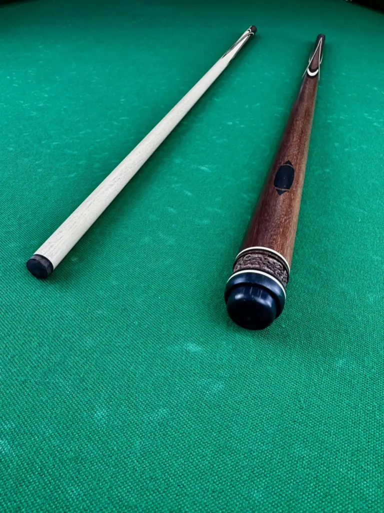 Білярдний-кий-цветок-гомбейро-черний-граб-4-лучевий-напряженний-ас-3-масштаб