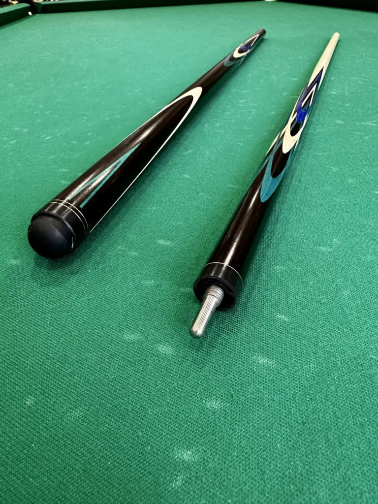 Бильярдный кий Цветок зеленый+синий 1шт.|Бильярдный кий Цветок зеленый+синий 1шт. (2)|Бильярдный кий Цветок зеленый+синий 1шт. (3)