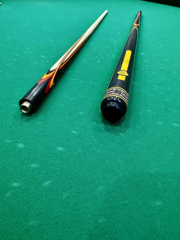Бильярдный кий Цветок(попугай) черный+ желтый+ красный граб + венге 4 лучевой напряженный AS (3)|Бильярдный кий Цветок(попугай) черный+ желтый+ красный граб + венге 4 лучевой напряженный AS (1)|Бильярдный кий Цветок(попугай) черный+ желтый+ красный граб + венге 4 лучевой напряженный AS (2)|Бильярдный кий Цветок(попугай) черный+ желтый+ красный граб + венге 4 лучевой напряженный AS (4)