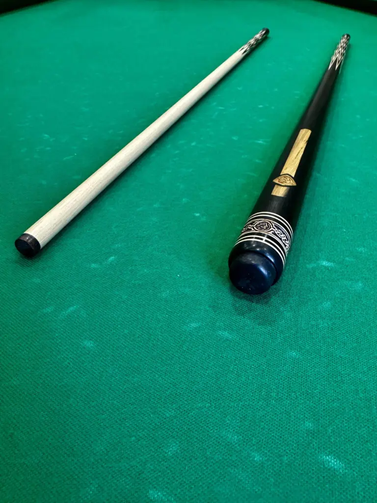 Білярний-кий-корона-восмі-перевая-стріла-ебен-насечка-3-луска