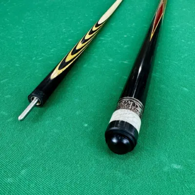 Більярдний сигнал Ніколаєнко: 12 вирізів Чорний граб-Амарілло з вставками Падука изображение