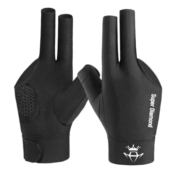 Перчатка для бильярда Super Diamond M черная правая 1шт