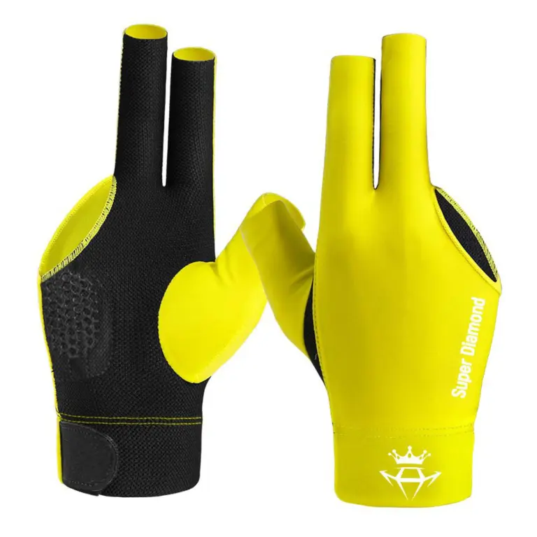 Перчатка для бильярда Super Diamond XL желтая правая 1шт