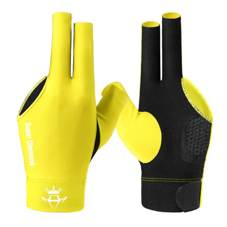 Перчатка для бильярда Super Diamond XL желтая левая 1шт