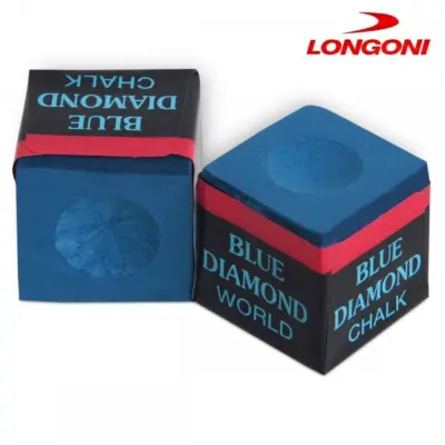 Мел для бильярдного кия Blue Diamond Longoni Blue изображение