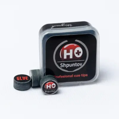 Наклейка для більярдного кика Shpuntov 13mm Hard Plus 1 штука. изображение