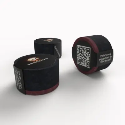 Наклейка для більярду з фіброю SUPER DIAMOND синя 1шт. изображение