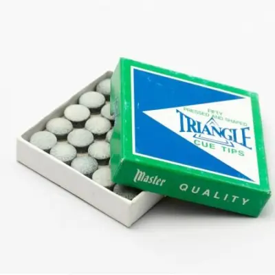 Наклейки для більярдного кия Triangle 13mm (China) 50 штук. изображение