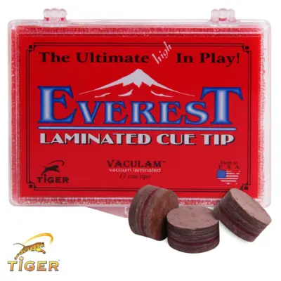 Наклейка для кию TIGER EVEREST Ø13ММ MEDIUM 1шт. изображение