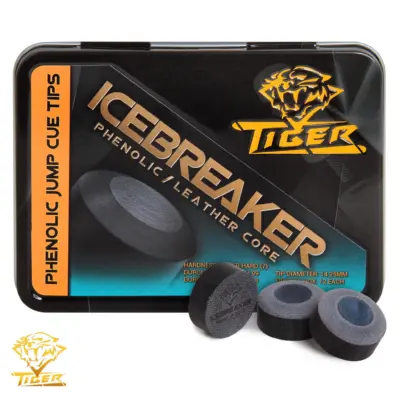 Наклейка для кию TIGER ICEBREAKER JUMP/BREAK Ø14,25ММ SUPER HARD+ 1шт изображение