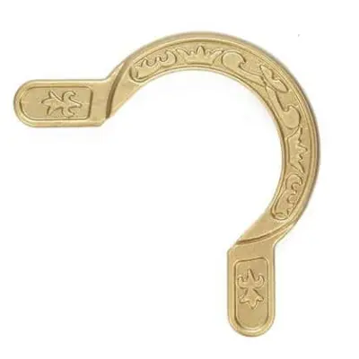 СКОБИ ДЛЯ ЛУЗ КЛАСИК ФІГУРНА КУТОВА СИЛУМІН 1шт. изображение