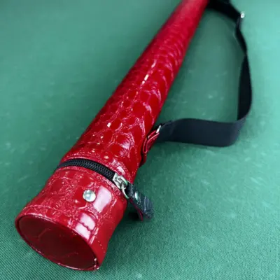 Super Diamond Sy Cue Tube без кишенькового червоного крокодила 1 штука изображение