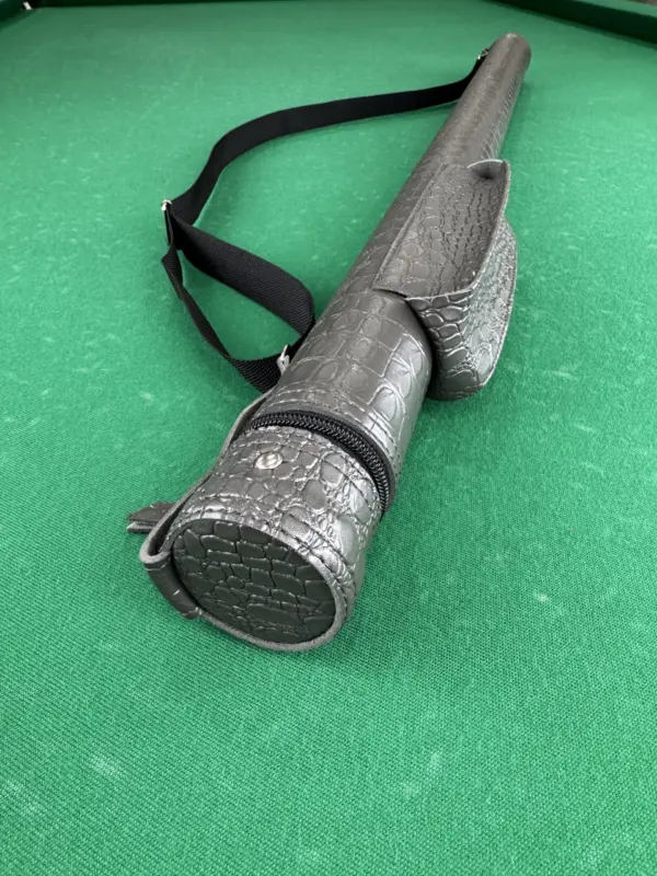 тубус-для-білярдного-кія-супер-діамант-серій-крокоділ-пришивной-карман-1ШТТ-2-лускатий